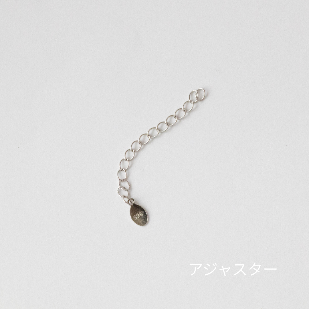 【Silver925】宝石質AAAホワイトトパーズ 1粒ネックレス