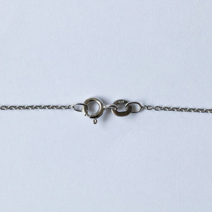 【1点もの】宝石質アマゾナイト 大粒オーバルネックレス（Silver925）