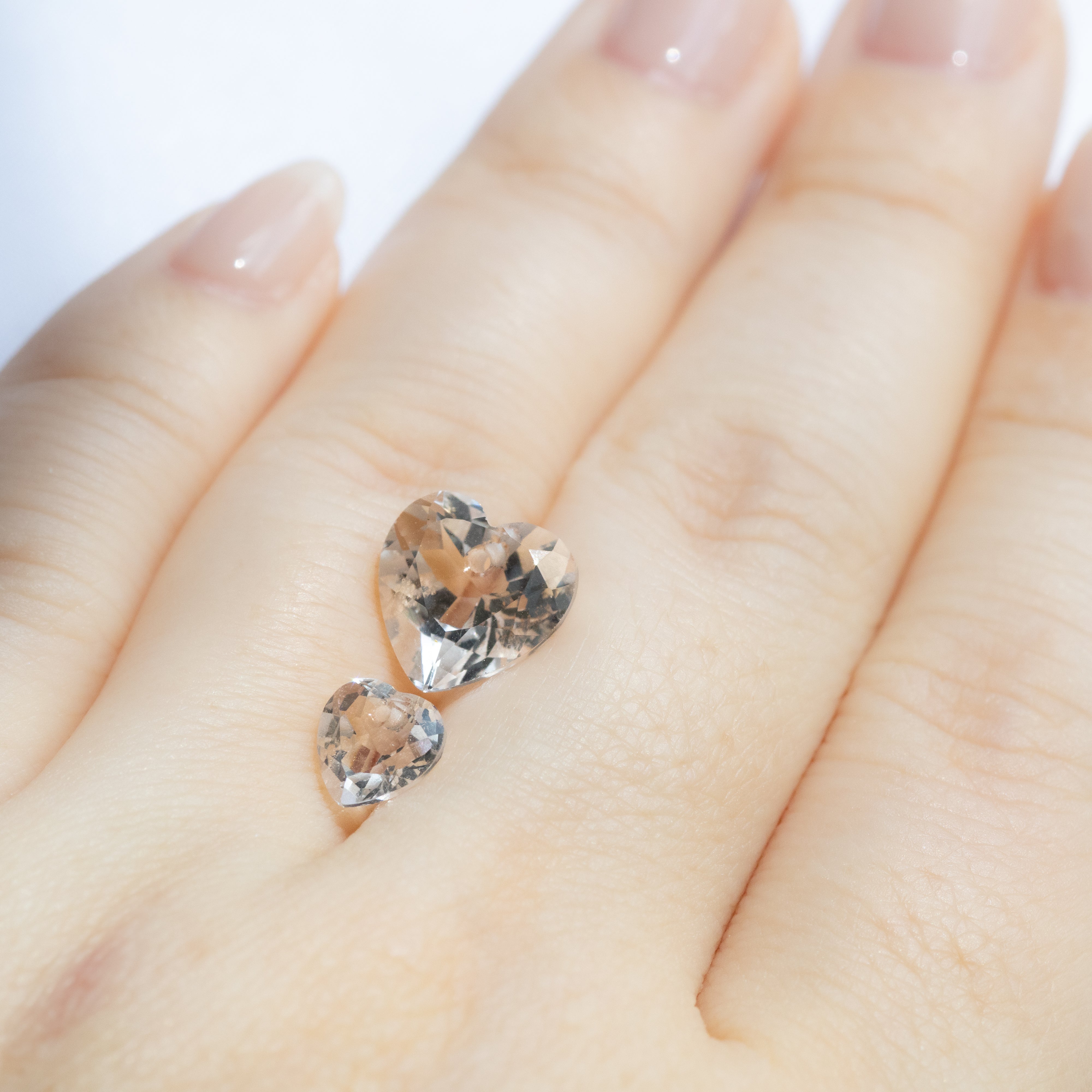 みや♡14kgf 14KGF 三日月 デザインピアスポスト 1ペア(2ピース) - 天然石