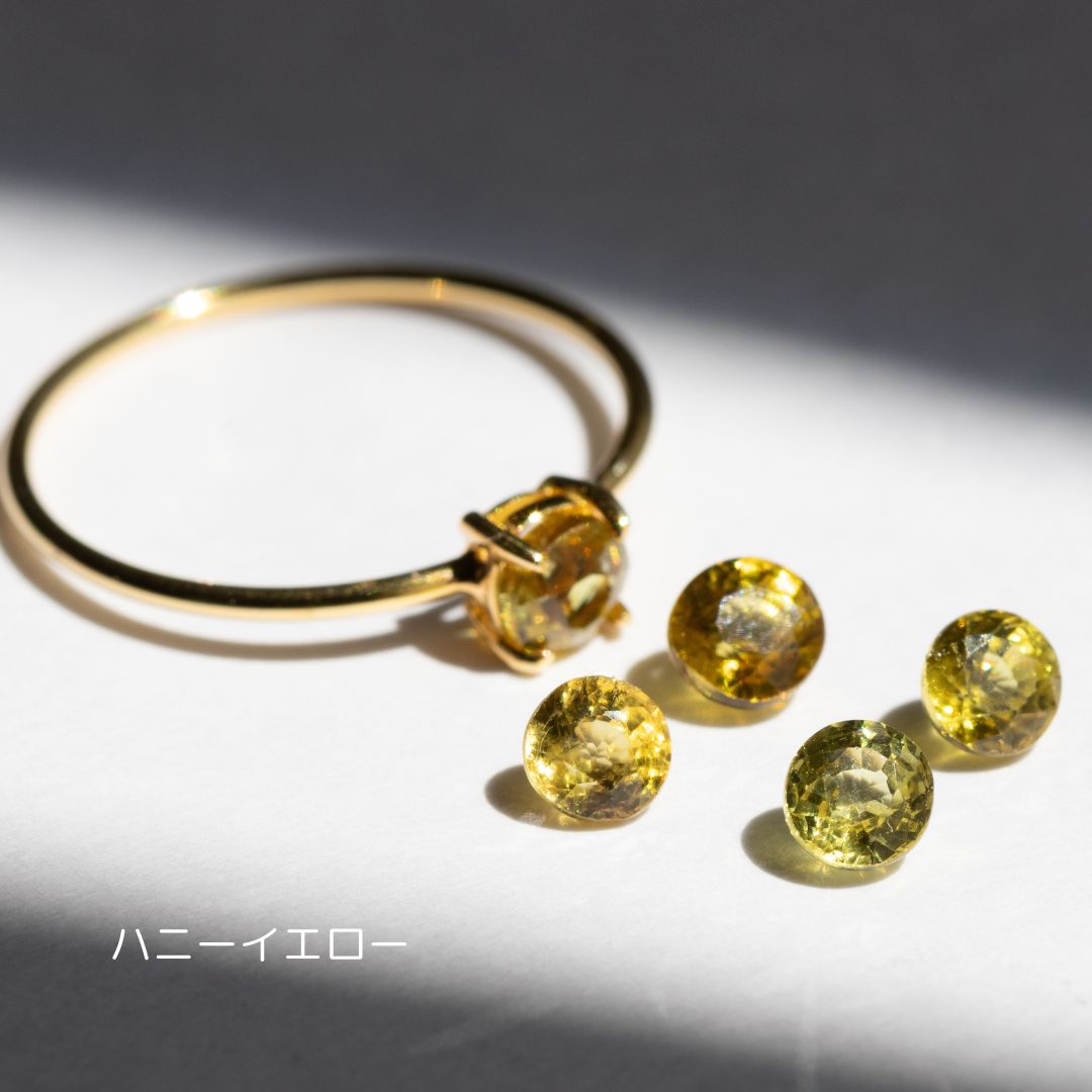 数量限定】宝石質AAAマリガーネット ラウンドリング（Silver925