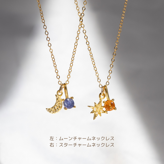 【人気再販売】2Way 天然ダイヤモンドチャームネックレス